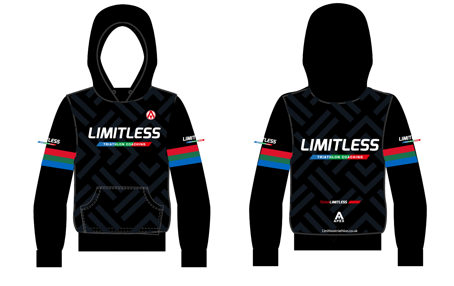 LIMITLESS  PRO FULL CUSTOM HOODIE