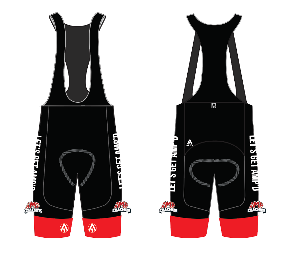 AMP COACHING TEAM BIB SHORTS