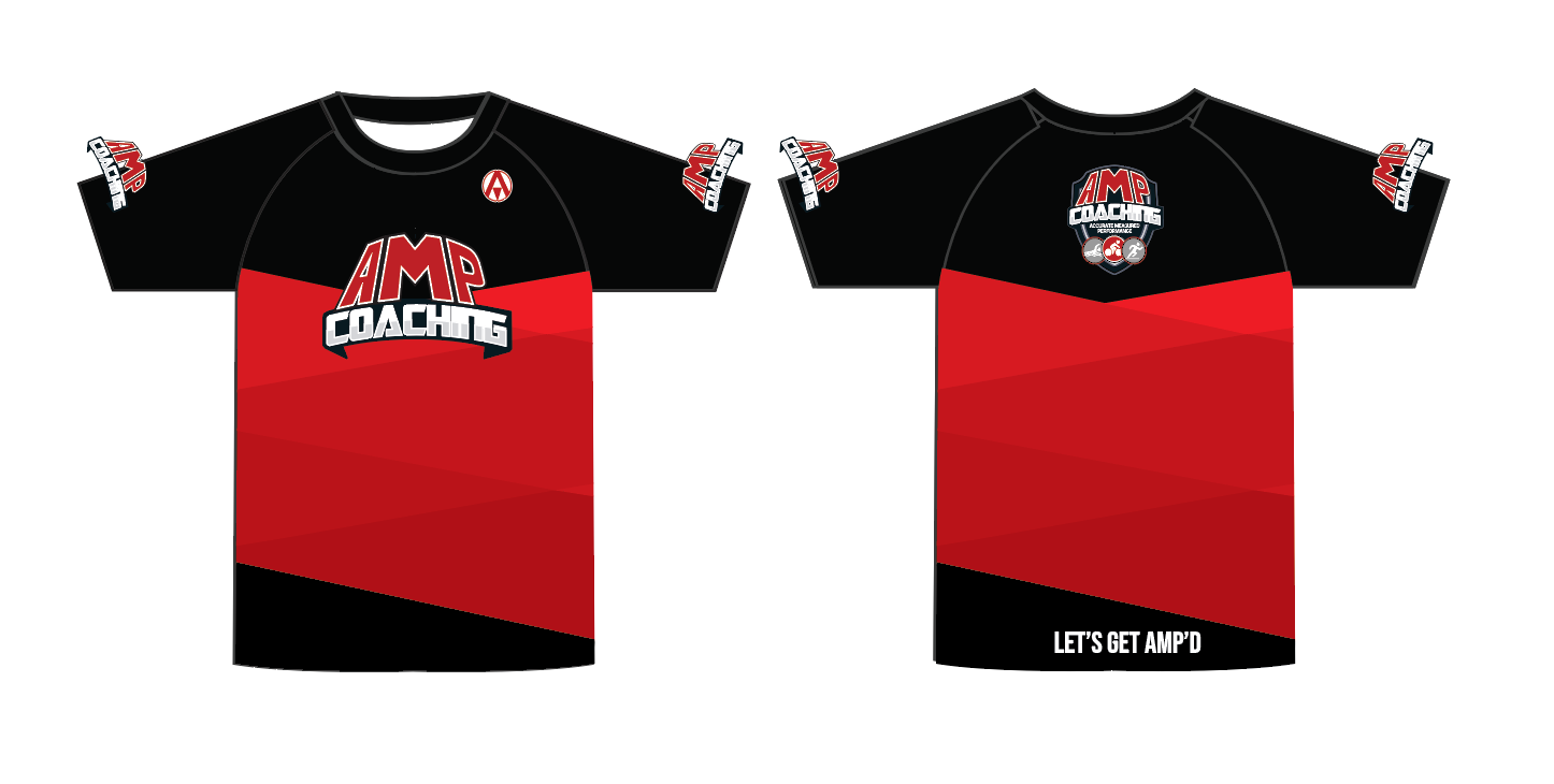 AMP COACHING FULL CUSTOM T SHIRT