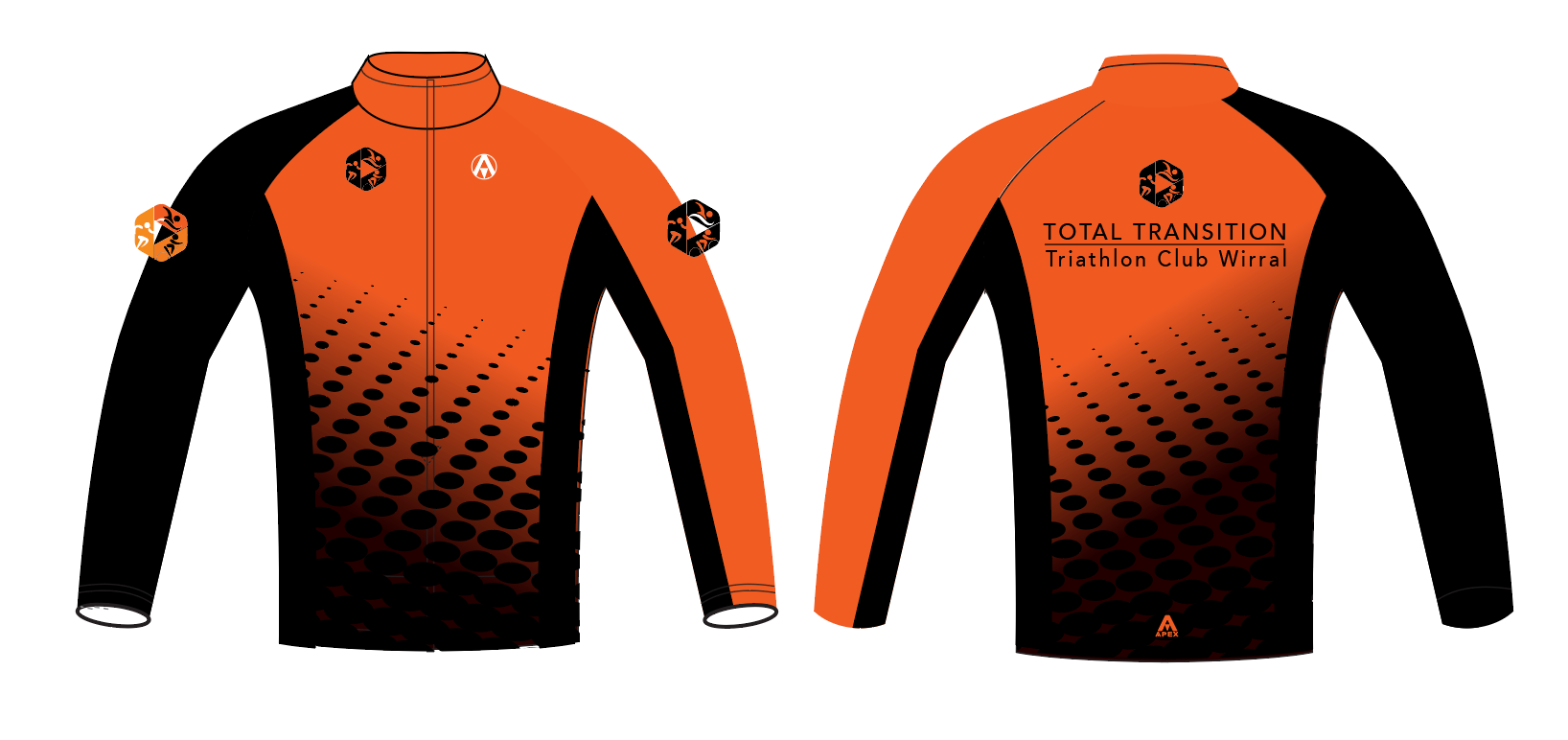 TOTAL TRANSITION PRO FULL CUSTOM TRACKSUIT TOP