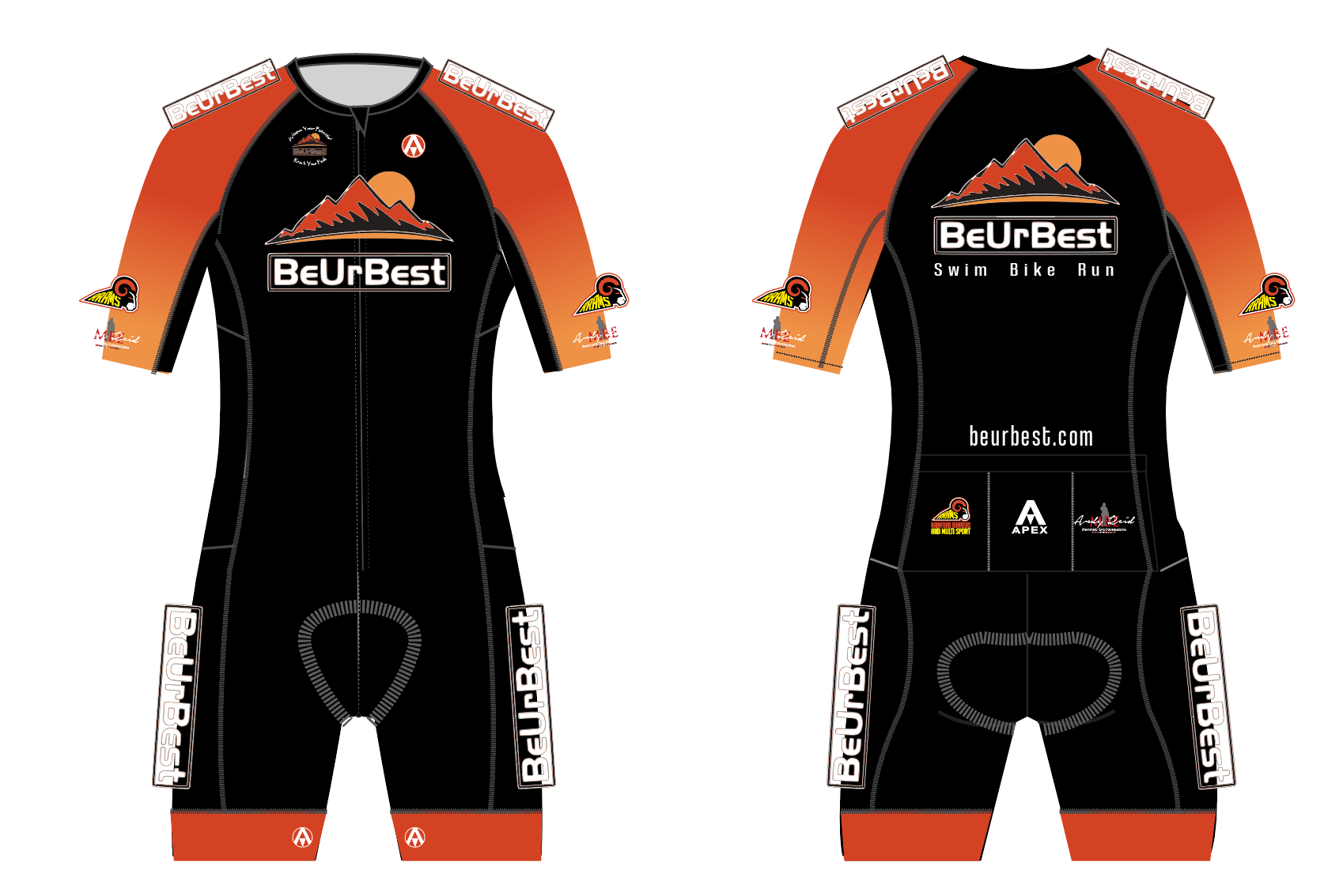 BEURBEST PRO SPEED TRI SUIT