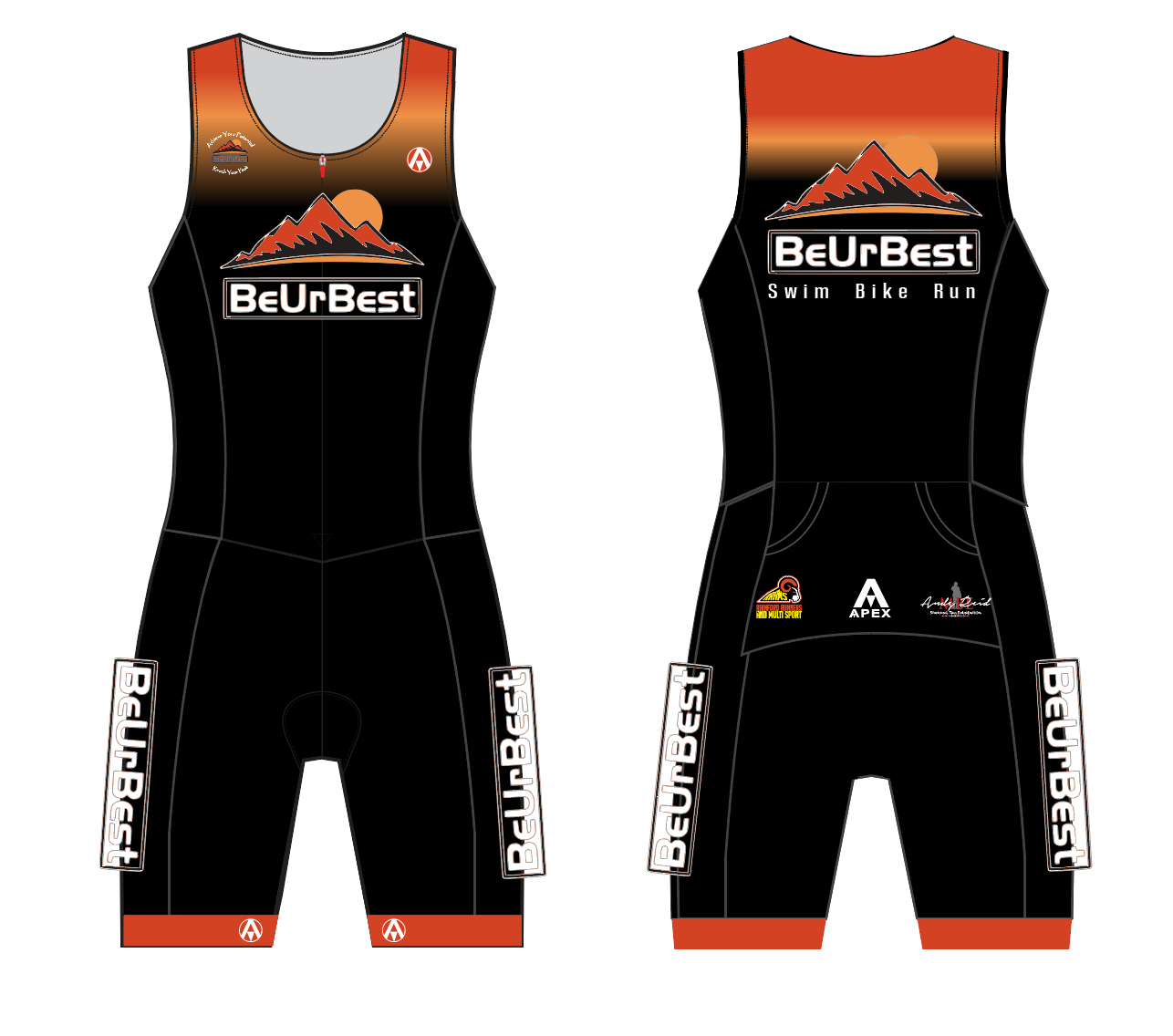 BEURBEST TEAM TRI SUIT