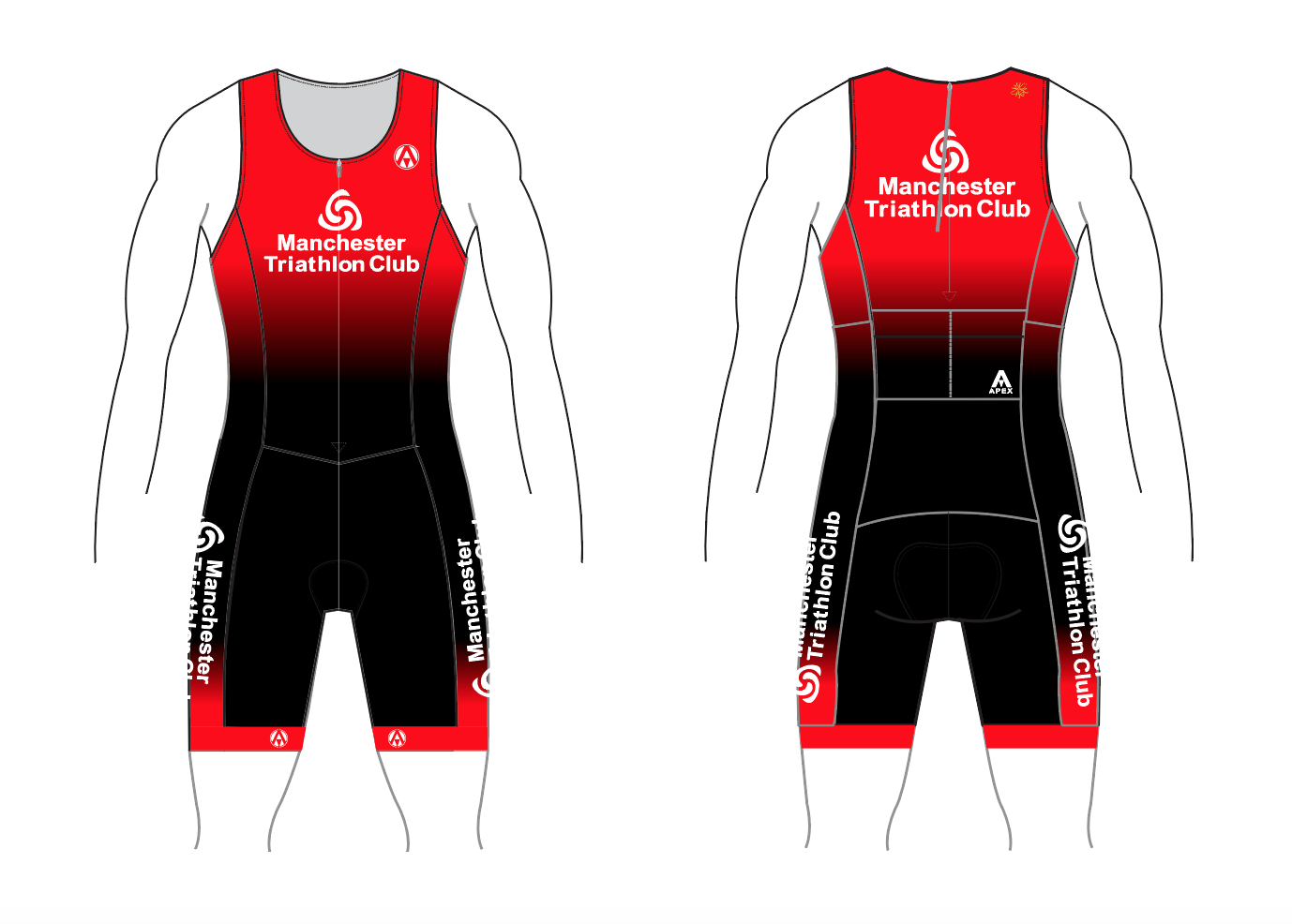 MAX POTENTIAL TEAM TRI SUIT - INC KIDS