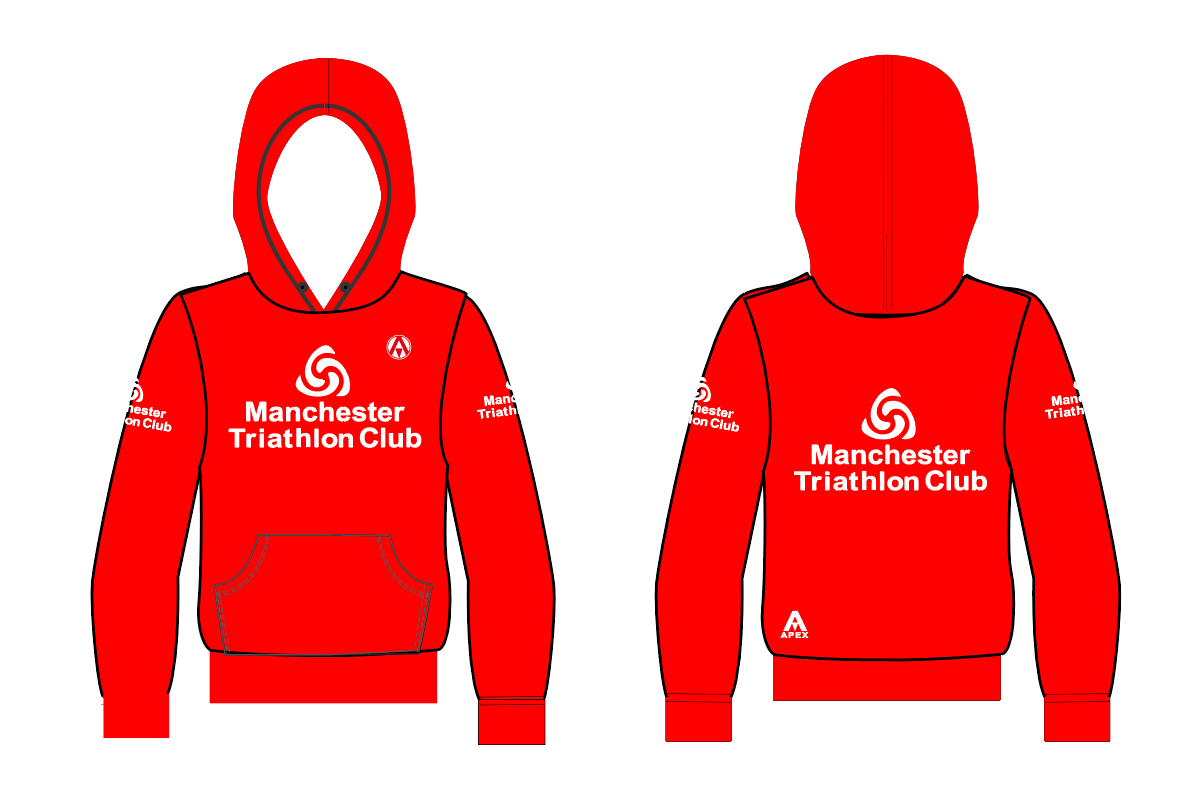 MANCHESTER TRI  PRO FULL CUSTOM HOODIE
