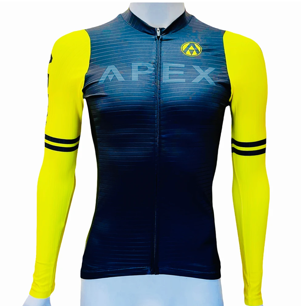 HUDDERSFIELD TRI PRO LONG SLEEVE AERO JERSEY