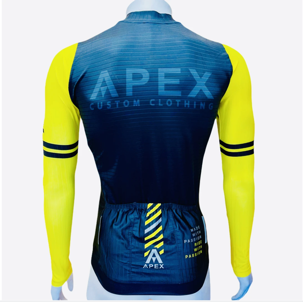 HUDDERSFIELD TRI PRO LONG SLEEVE AERO JERSEY