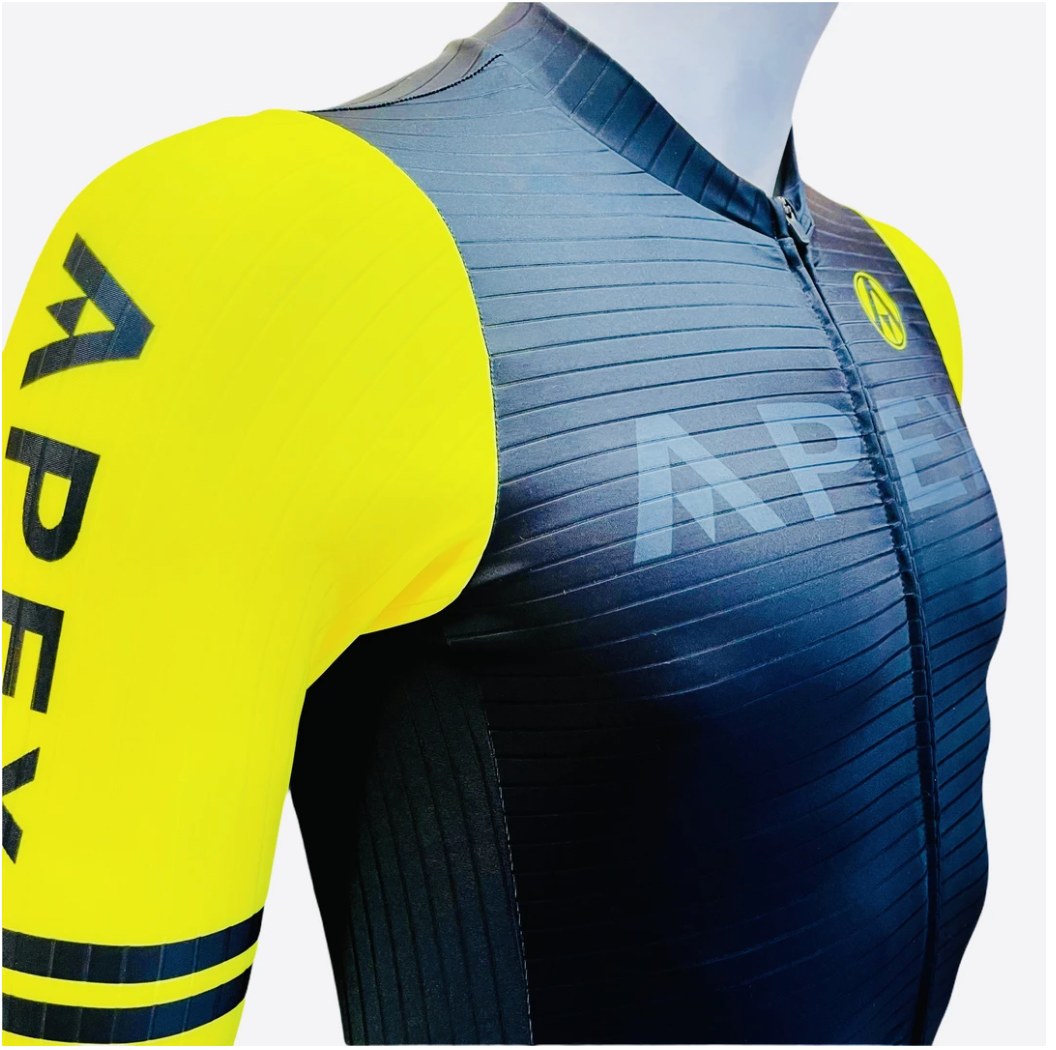 HUDDERSFIELD TRI PRO LONG SLEEVE AERO JERSEY
