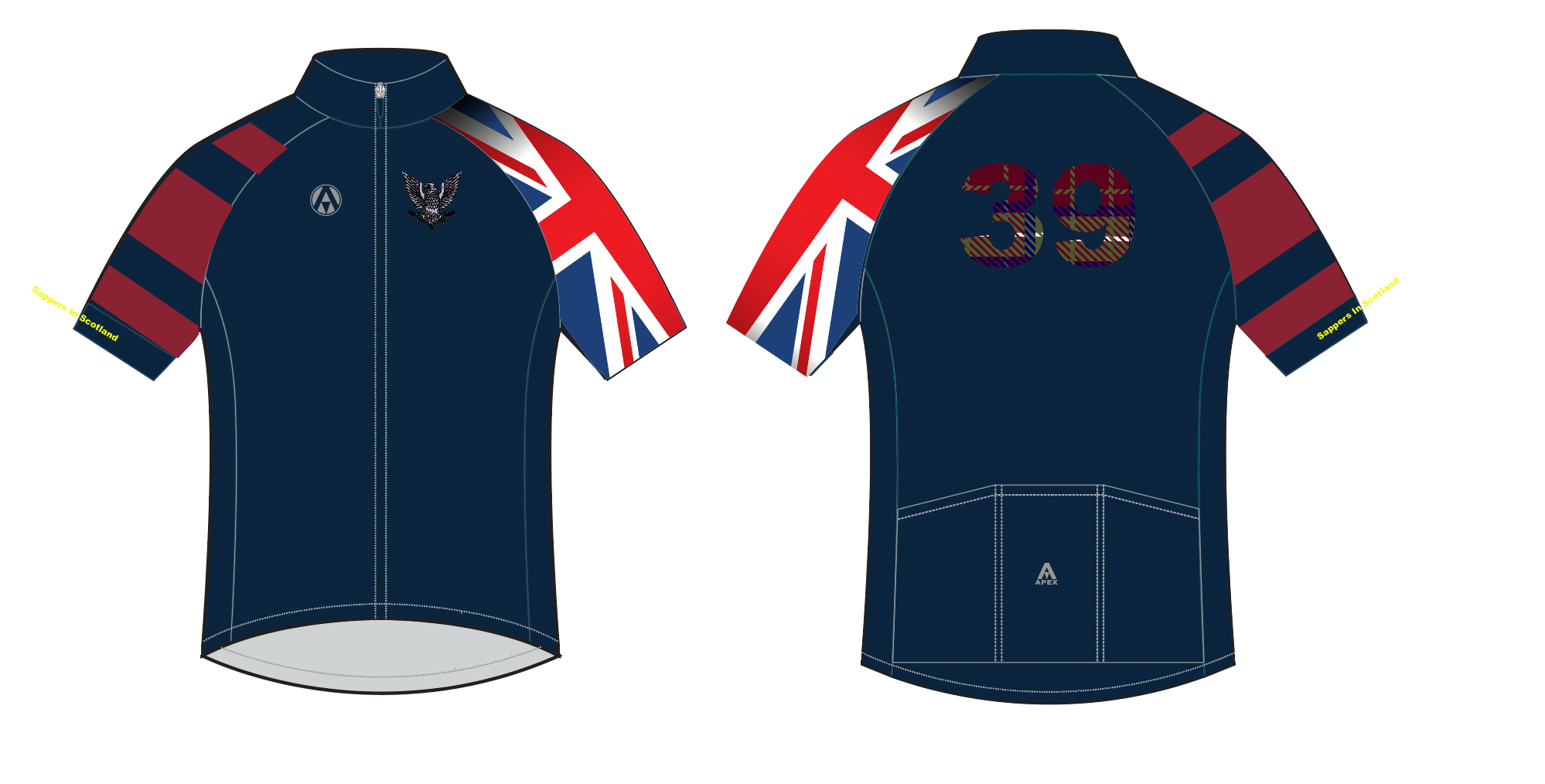 ROYAL ENGINEERS ELITE SS JERSEY
