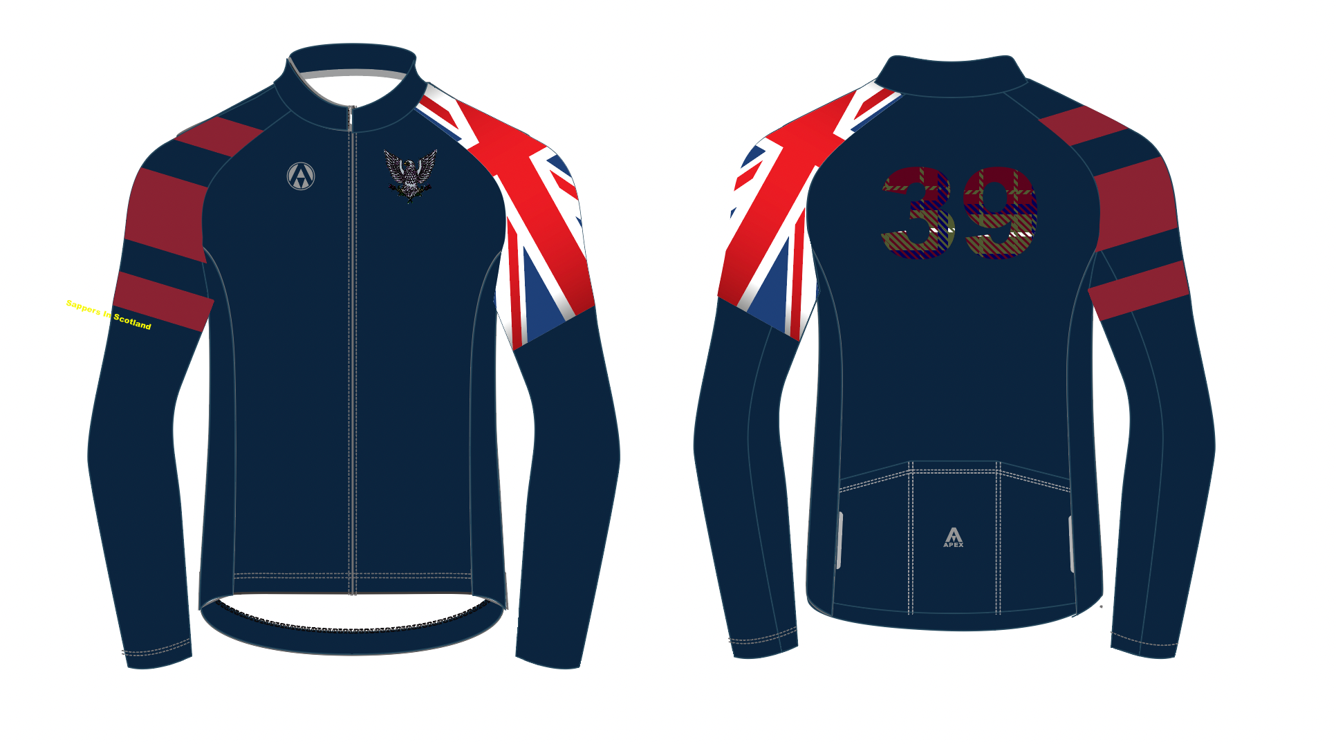 ROYAL ENGINEERS FLEECE JACKET