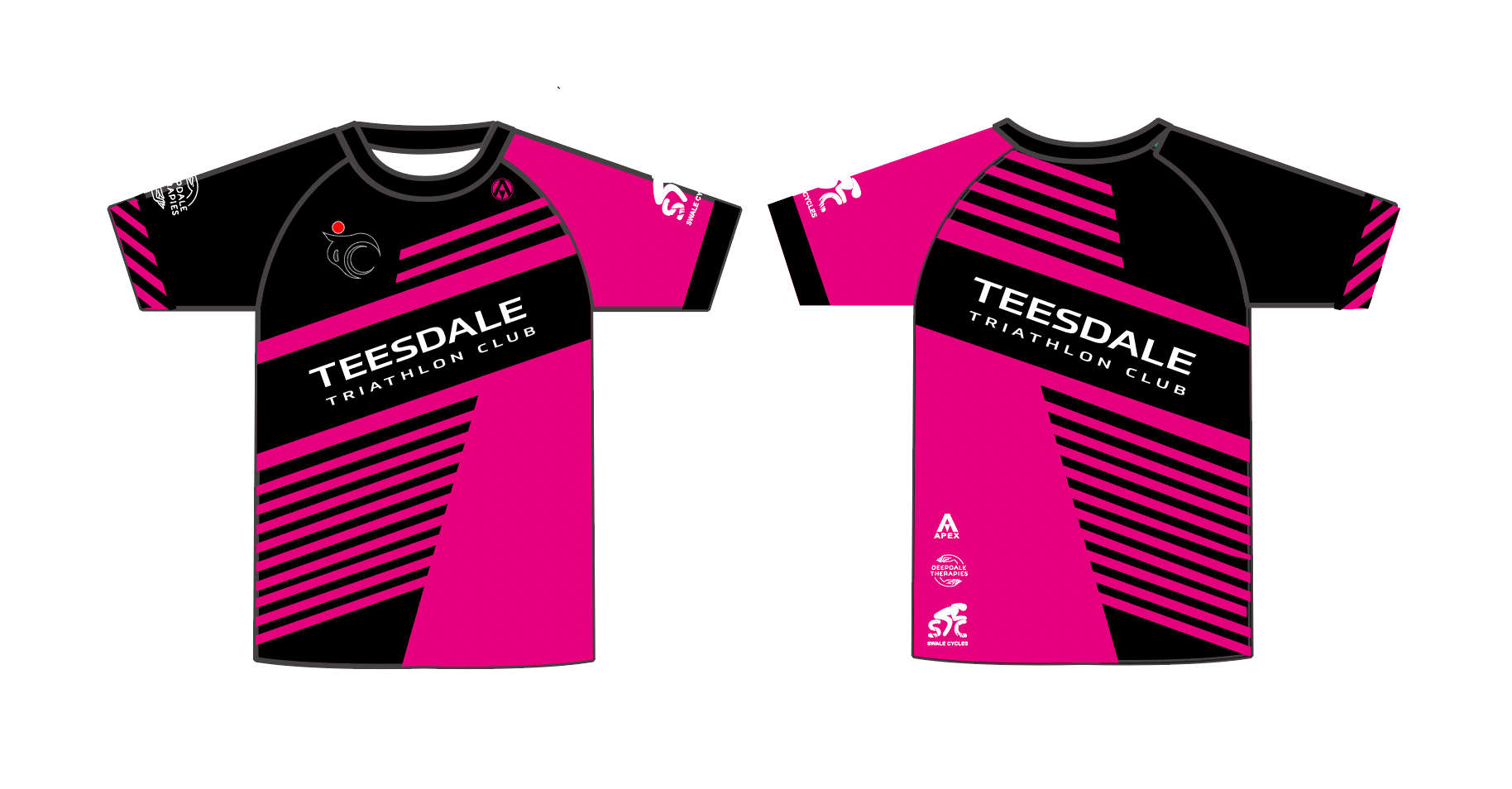 TEESDALE TRI FULL CUSTOM T SHIRT