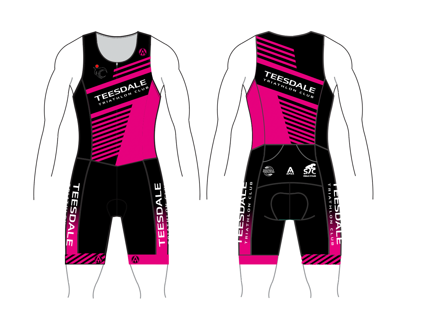 TEESDALE TRI TEAM TRI SUIT