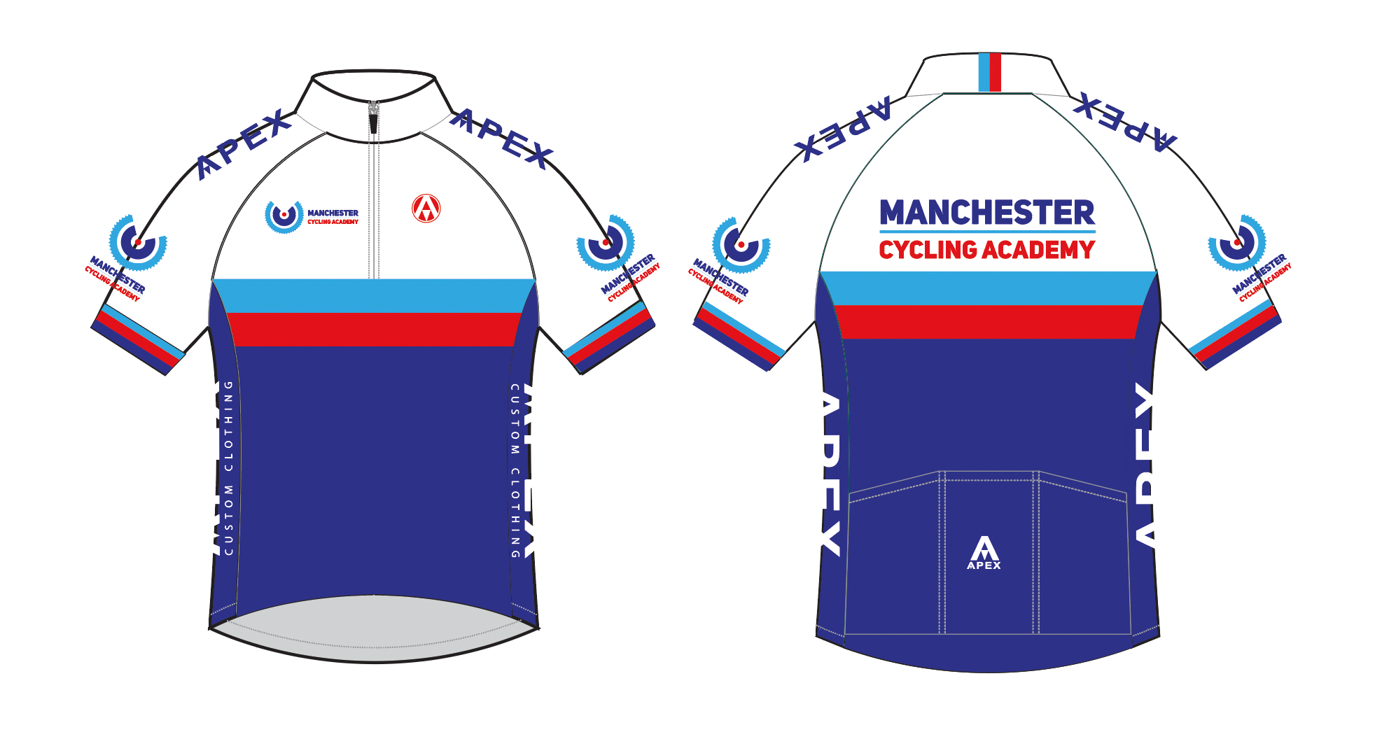 MANCHESTER ACADEMY TRI ELITE SS JERSEY