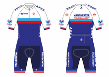 Load image into Gallery viewer, MANCHESTER ACADEMY PRO RACE SUIT