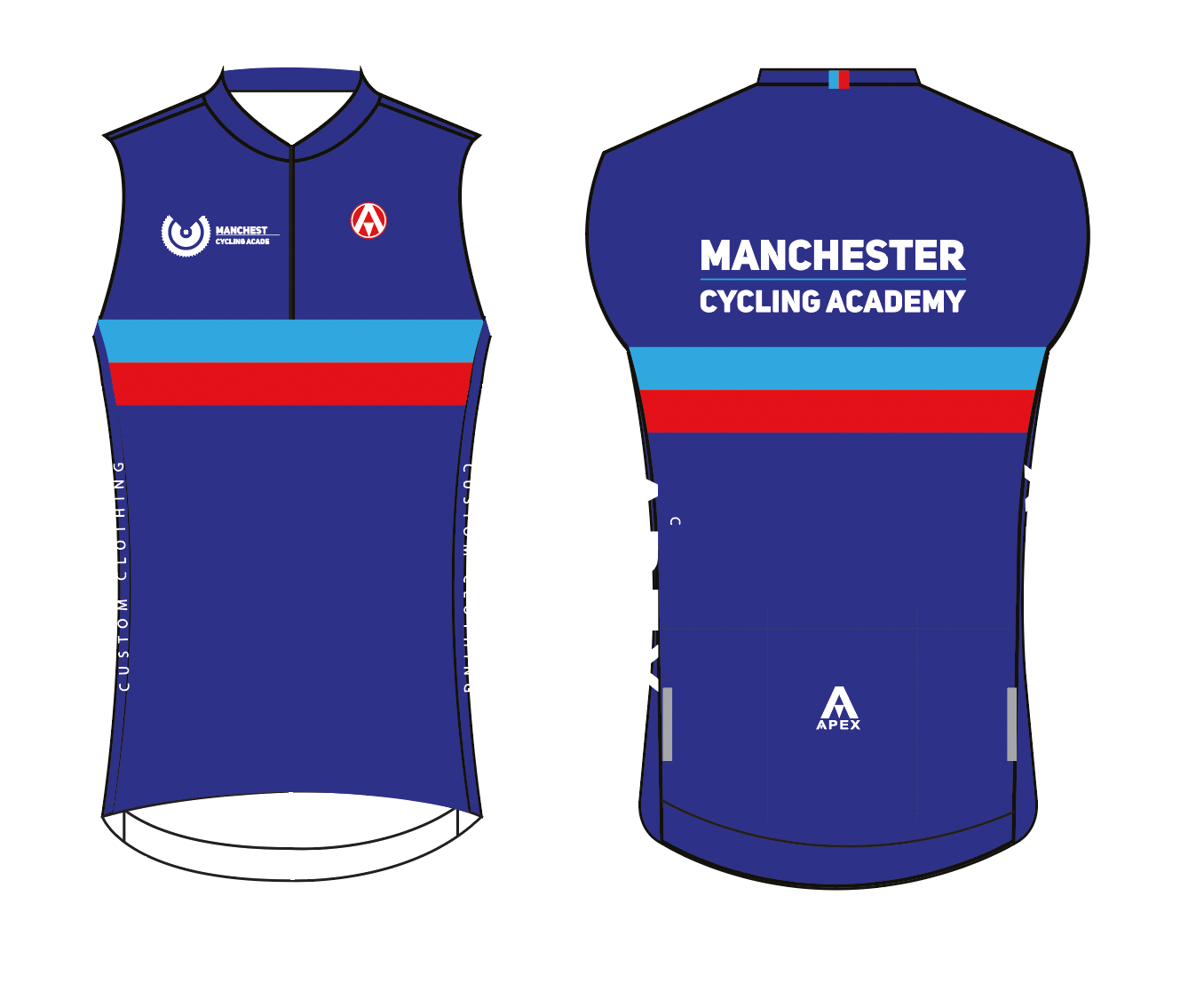 MANCHESTER ACADEMY PRO GILET