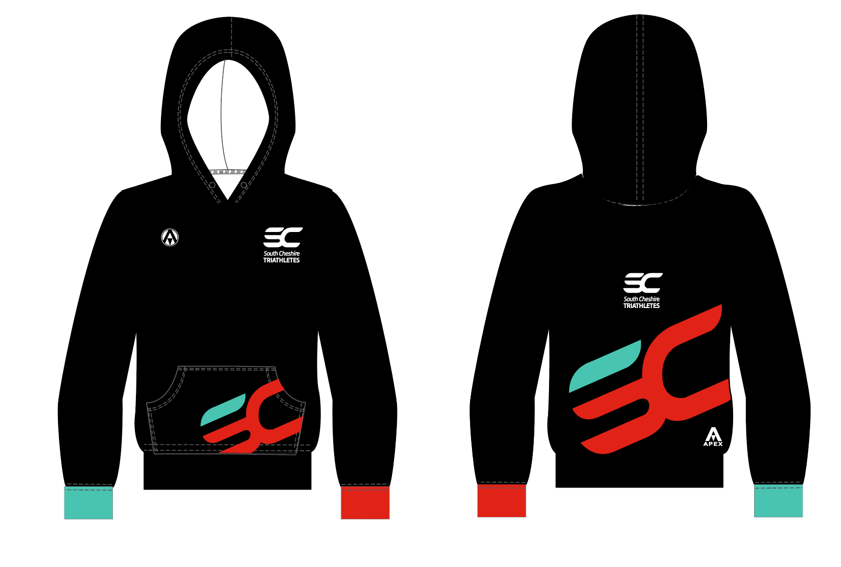 SCT  PRO FULL CUSTOM HOODIE