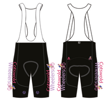 Load image into Gallery viewer, COTSWOLD WHEELERS PRO BIB SHORTS