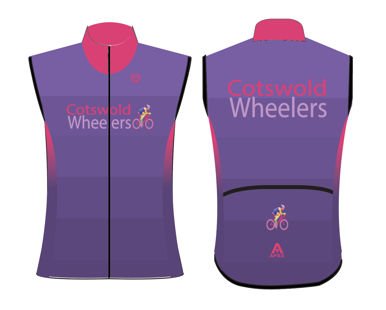 COTSWOLD WHEELERS PRO GILET
