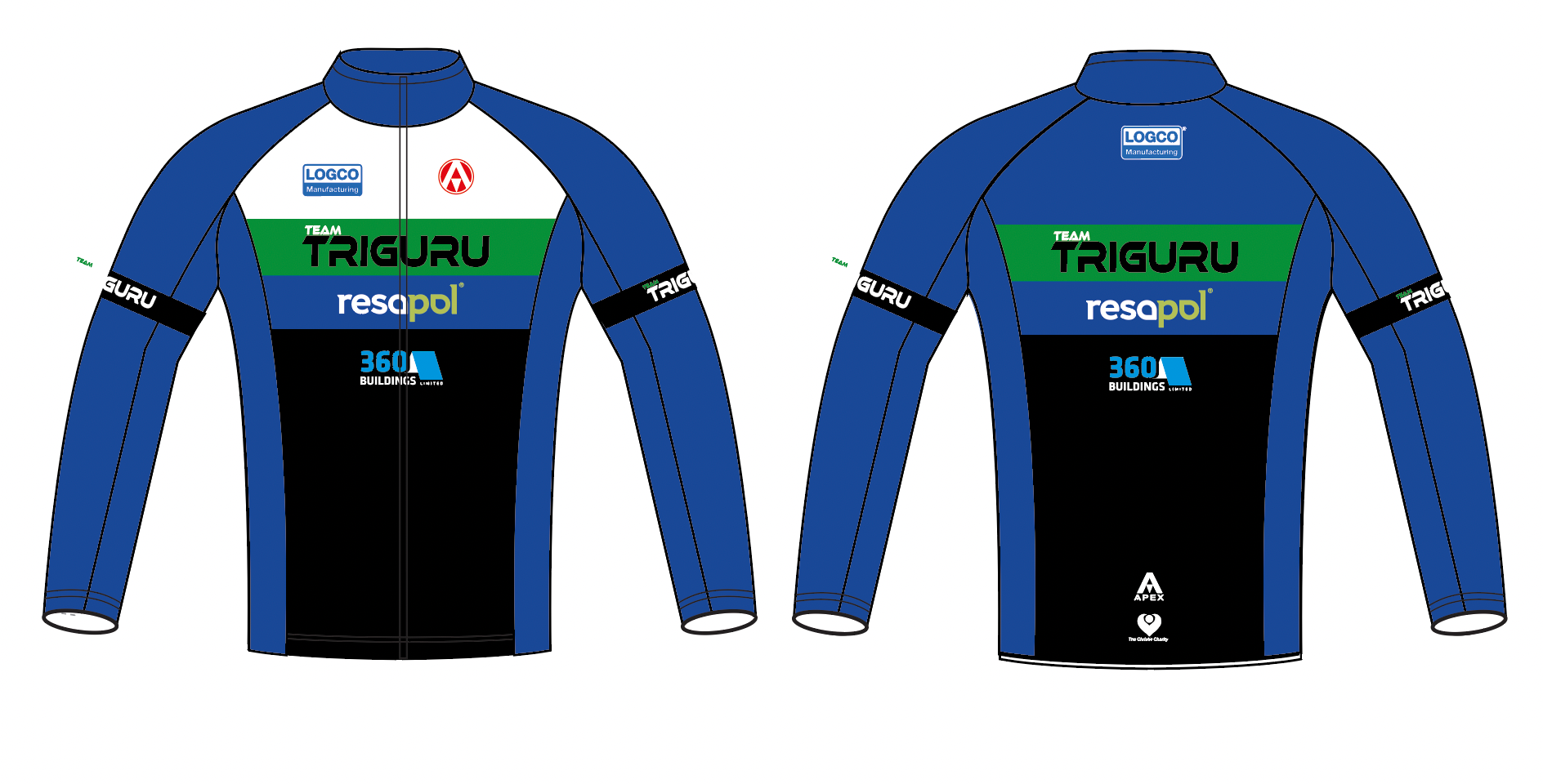 TRIGURU PRO FULL CUSTOM TRACKSUIT TOP