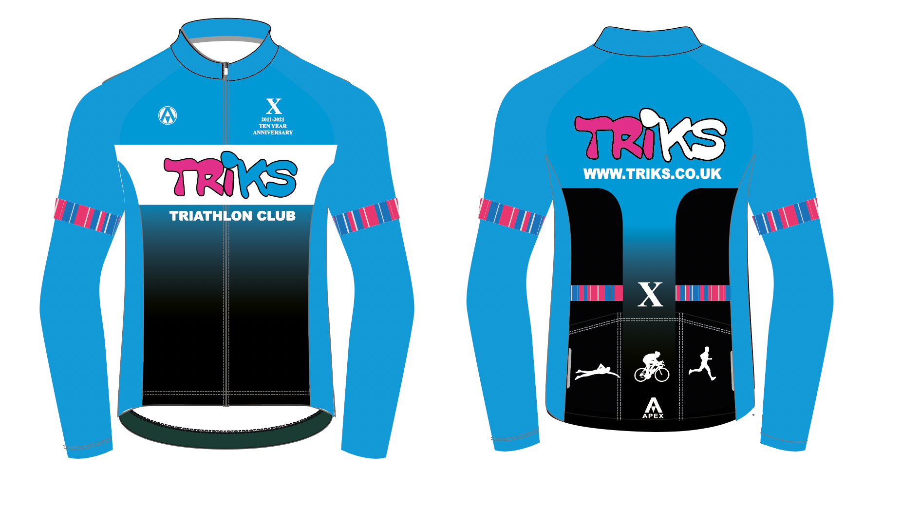 TRIKS PRO LONG SLEEVE AERO JERSEY