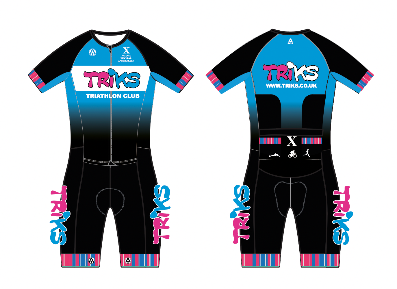 TRIKS PRO SPEED TRI SUIT