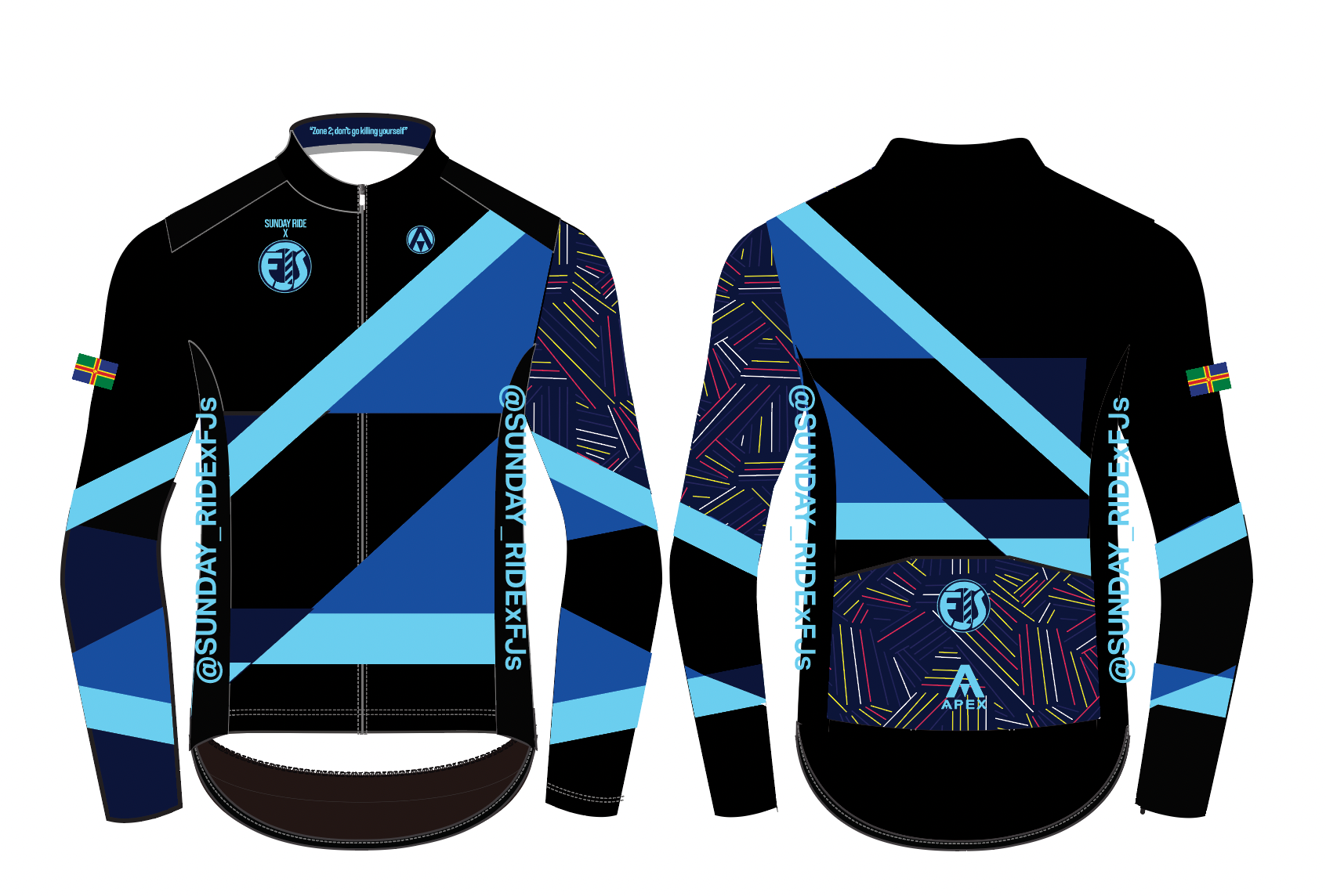 FJS GAVIA LONG SLEEVE JACKET - WINTER DESIGN