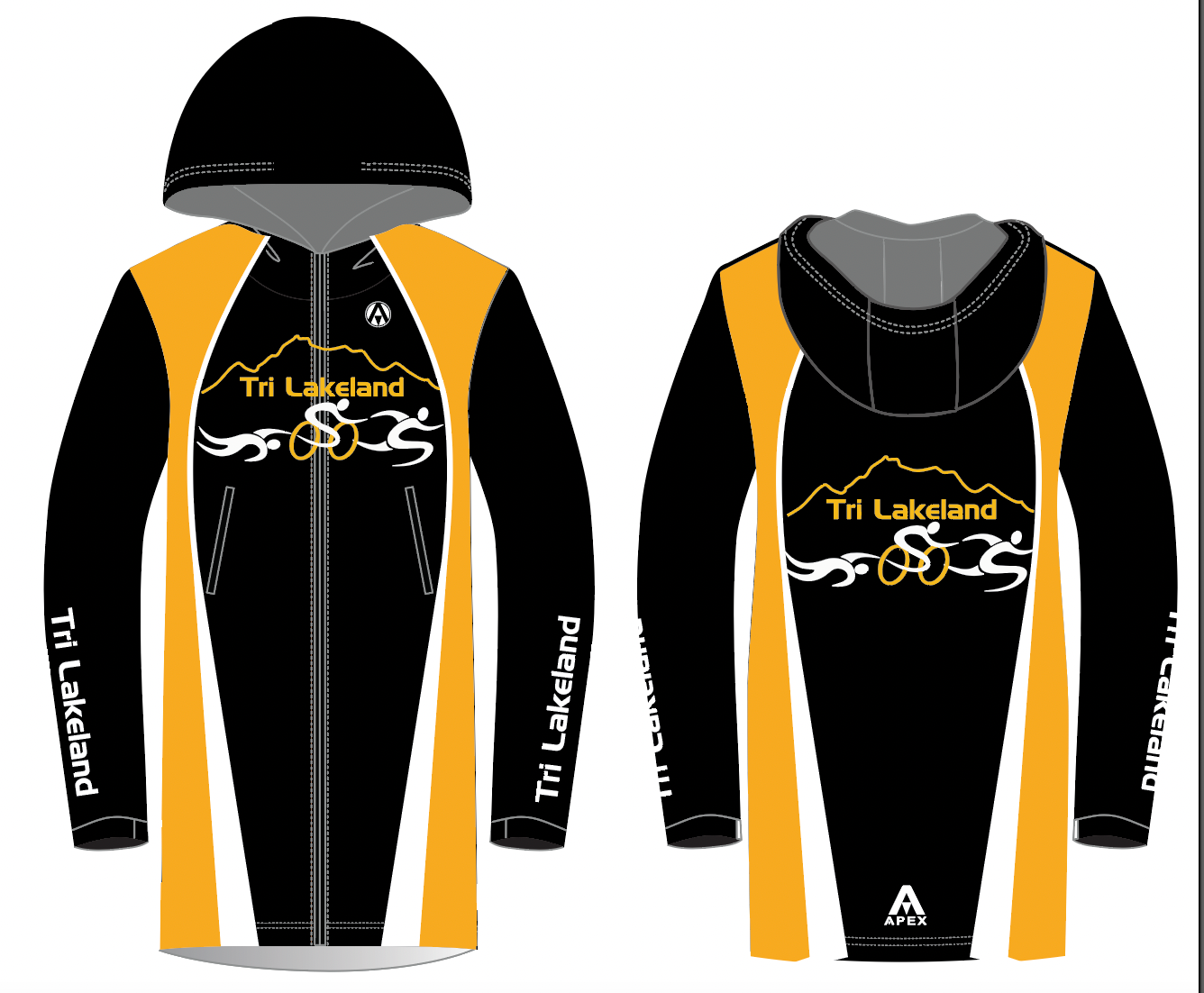 TRI LAKELAND PRO CHANGING ROBE