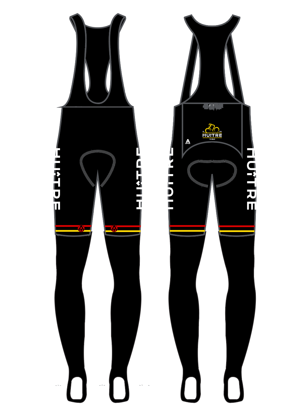 HUITRE TEAM BIB TIGHTS