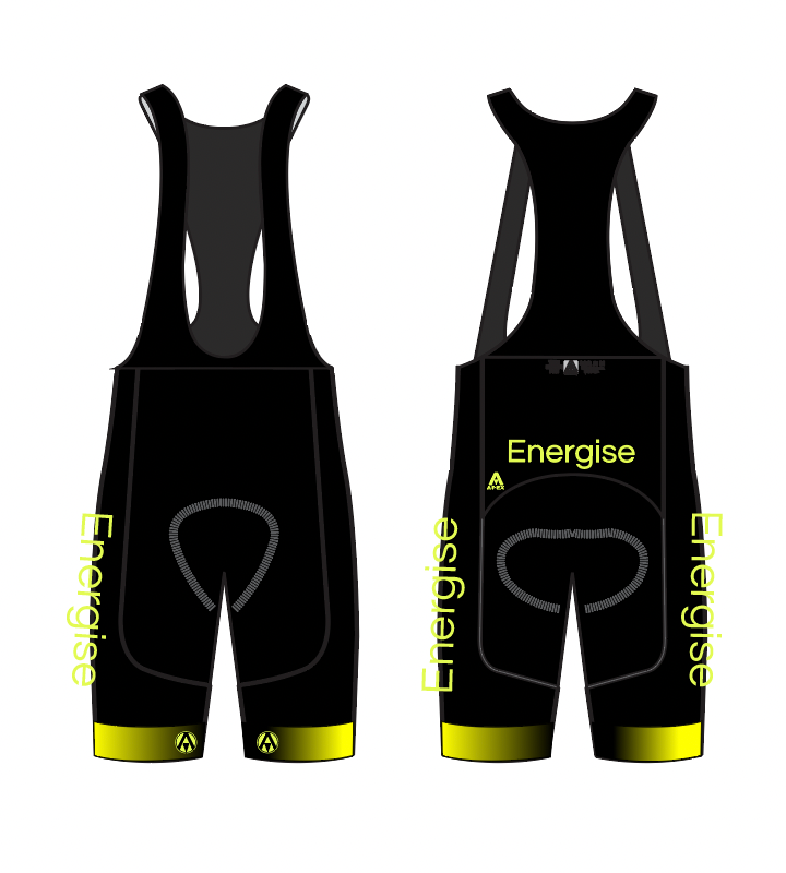 ENERGISE TEAM BIB SHORTS - inc kids