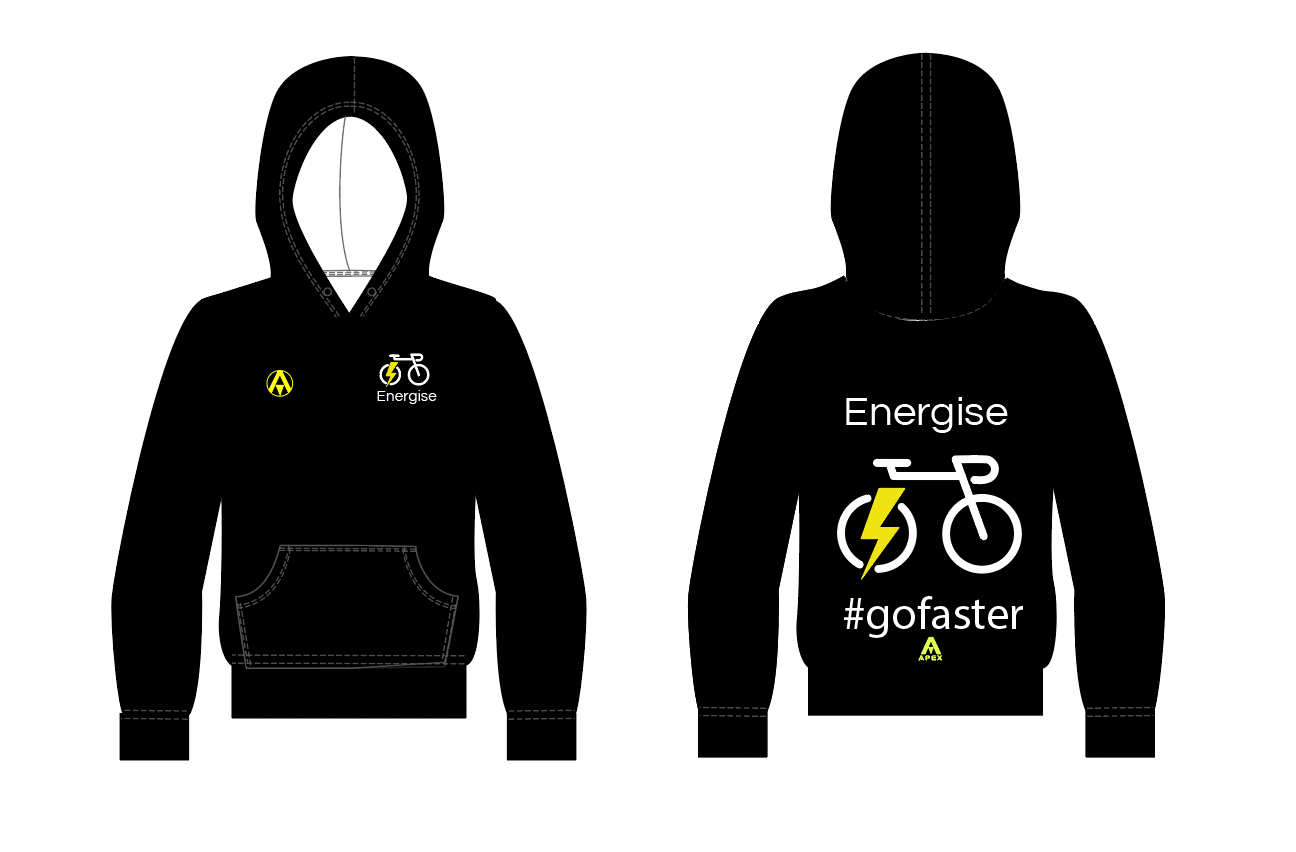 ENERGISE  PRO FULL CUSTOM HOODIE