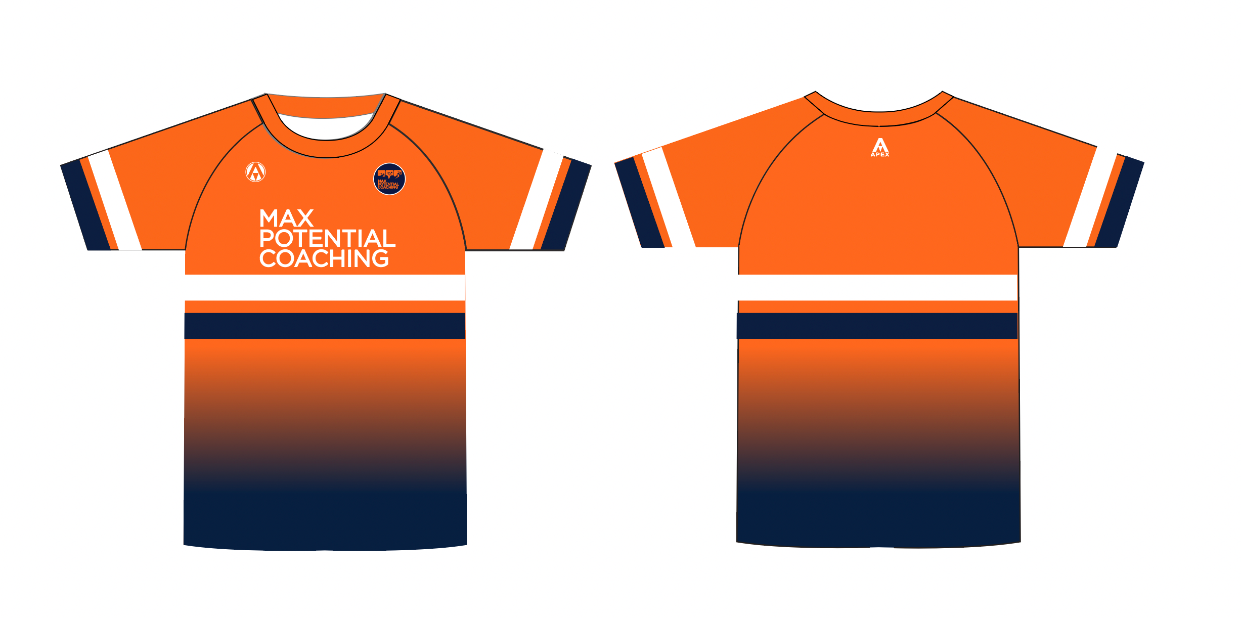 MAX POTENTIAL FULL CUSTOM T SHIRT