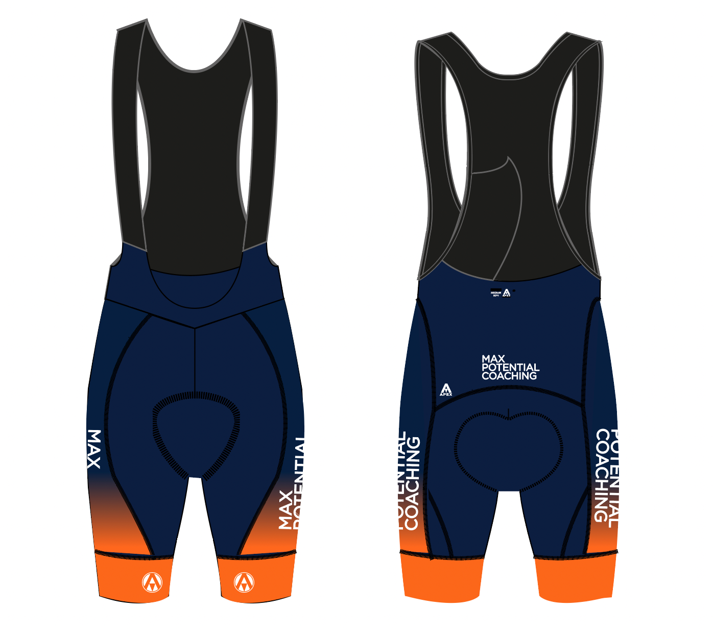 MAX POTENTIAL PRO BIB SHORTS