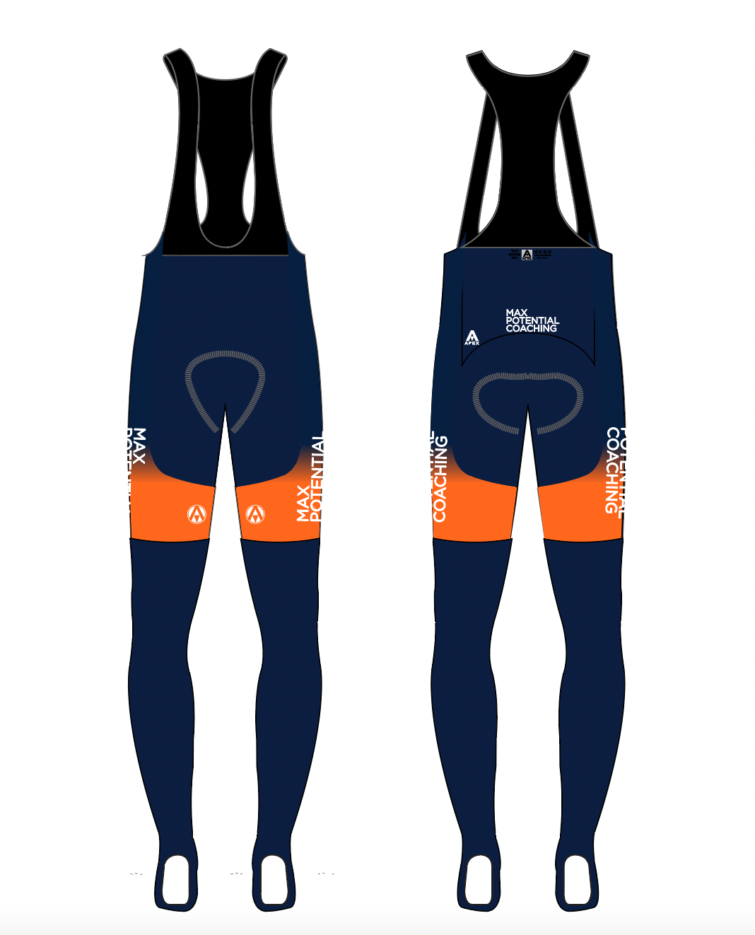 MAX POTENTIAL TEAM BIB TIGHTS
