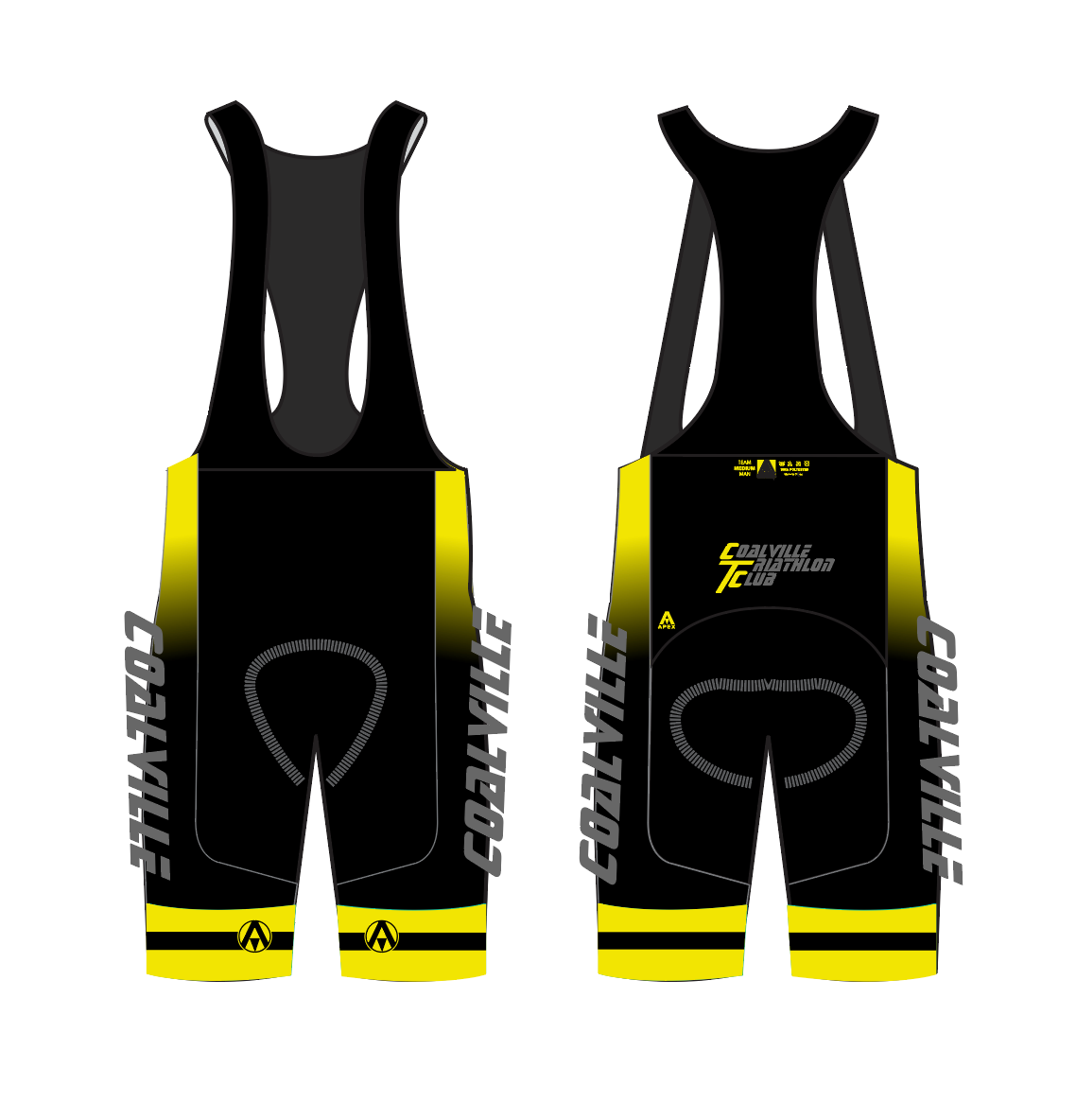 COALVILLE TEAM BIB SHORTS