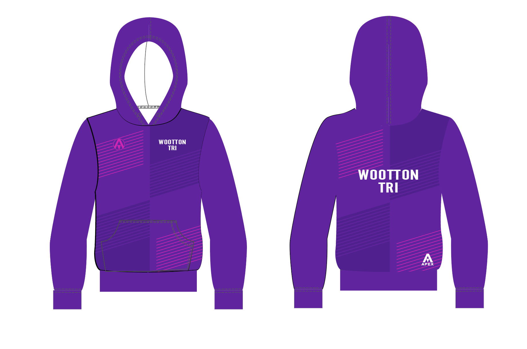 WOOTTON TRI  PRO FULL CUSTOM HOODIE