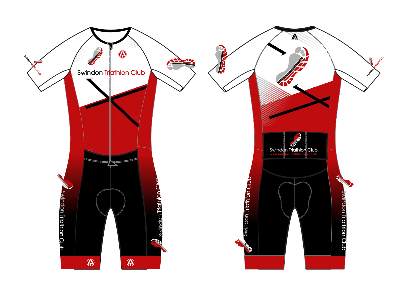 SWINDON TRI PRO ENDURANCE RACE SPEED TRI SUIT