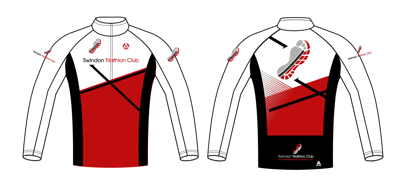 SWINDON TRI PRO FULL CUSTOM TRACKSUIT TOP