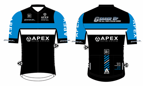 APEX GEARED UP RACING PRO SHORT SLEEVE JERSEY