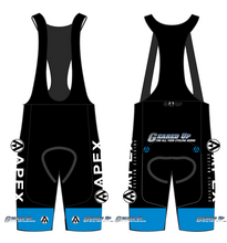 Load image into Gallery viewer, APEX GEARED UP RACING TEAM BIB SHORTS - inc kids