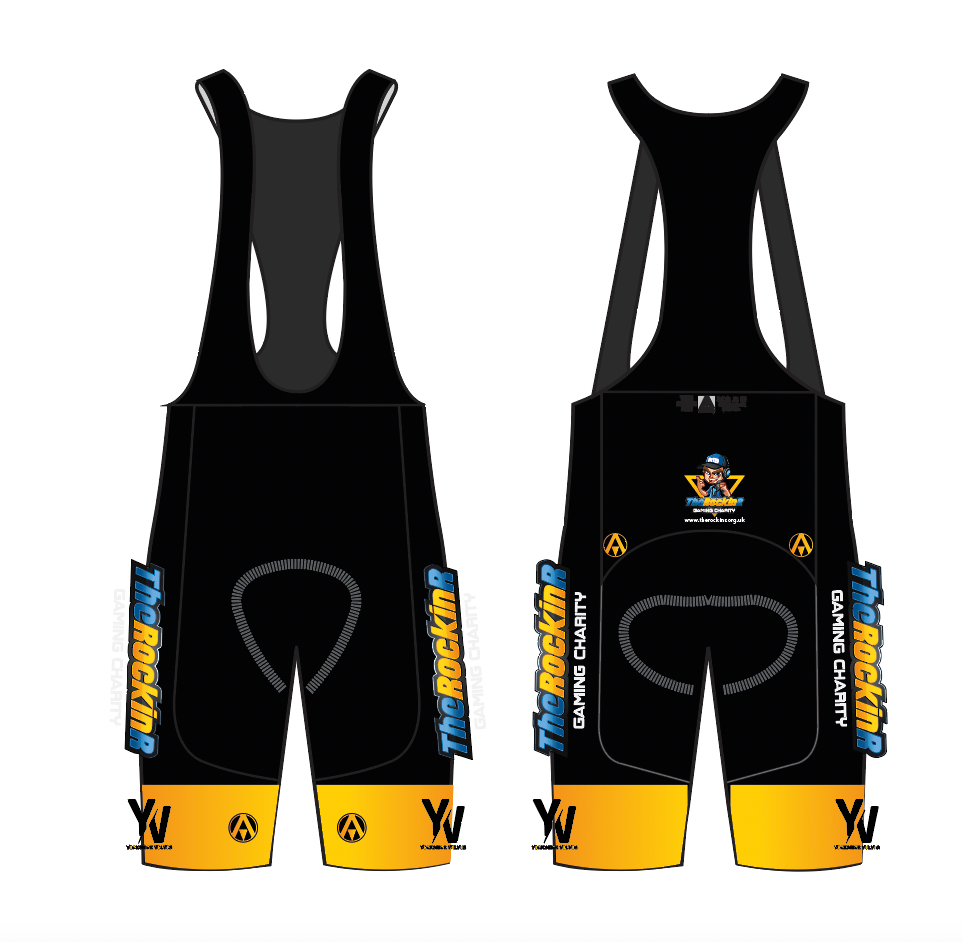 ROCKIN R TEAM BIB SHORTS