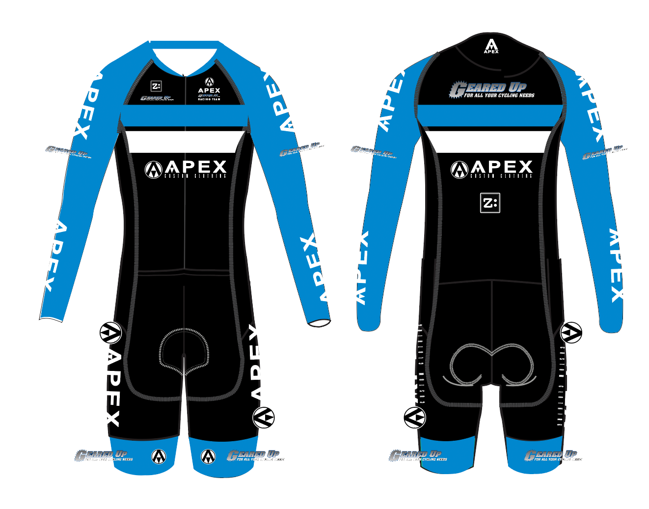 APEX GEARED UP RACING SPEED TT SUIT
