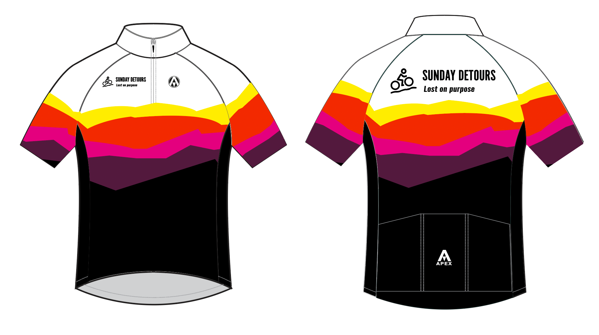 SUNDAY DETOURS TEAM SS JERSEY