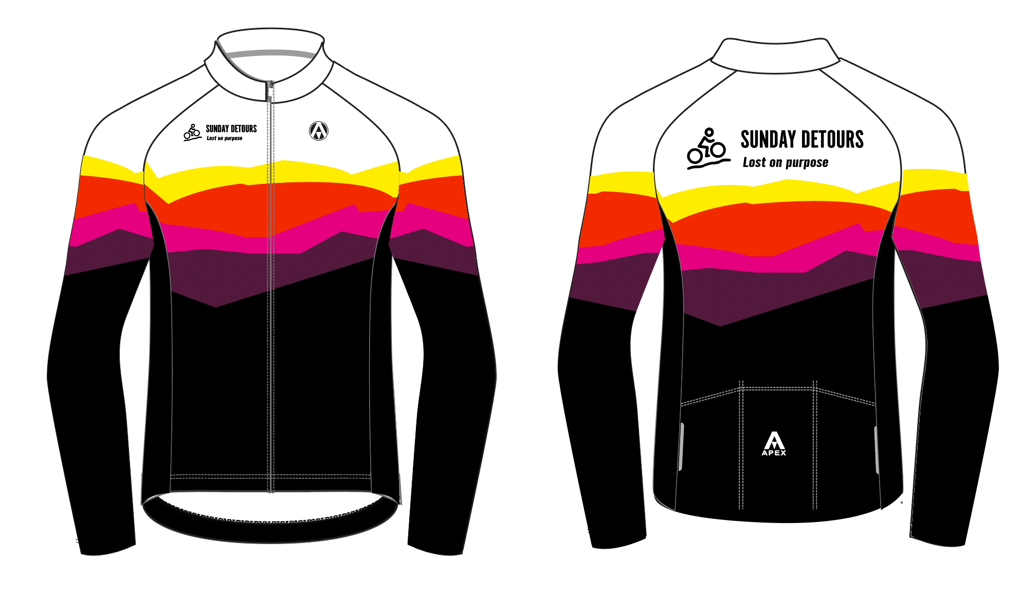 SUNDAY DETOURS FLEECE JACKET