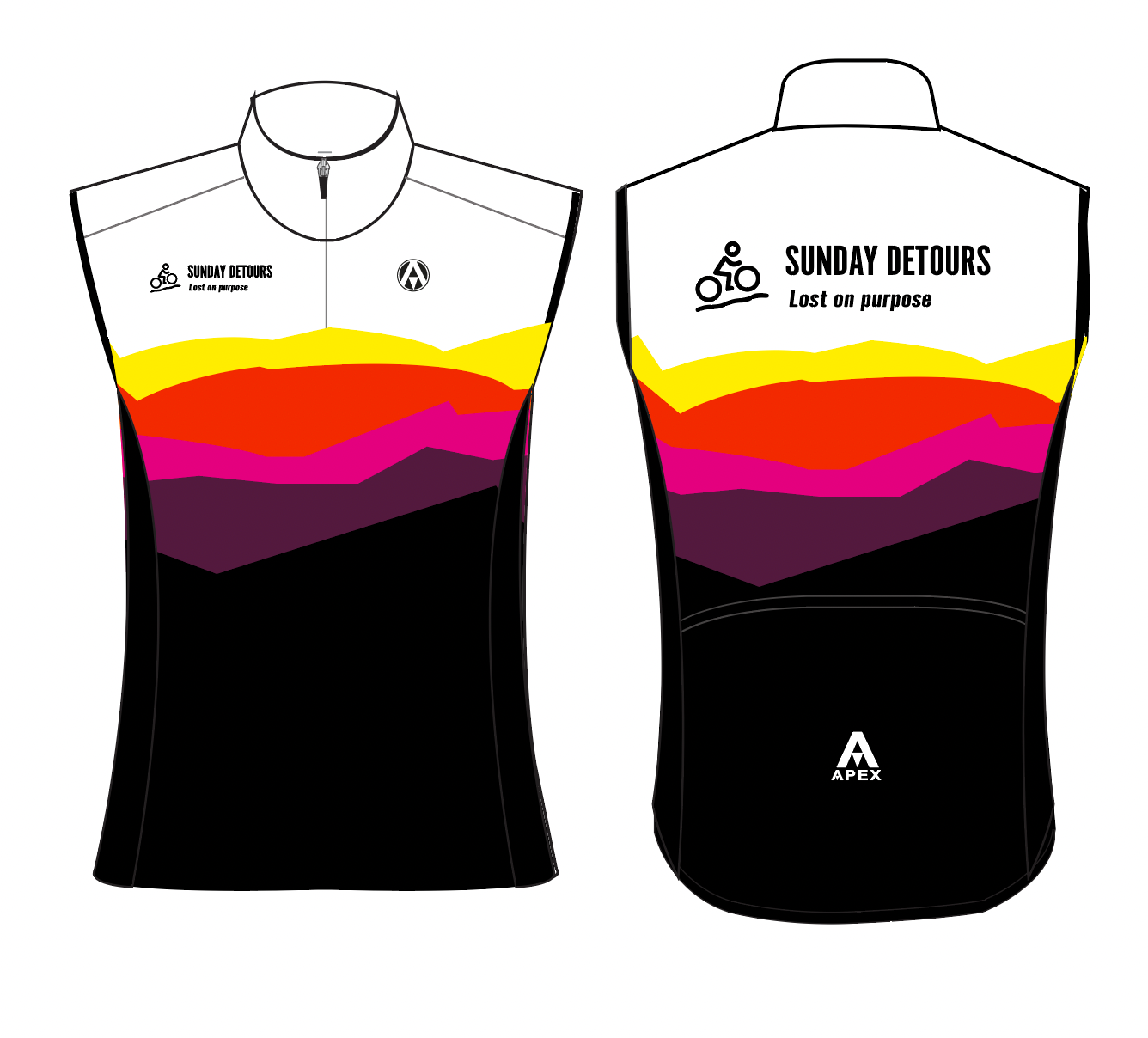 SUNDAY DETOURS PRO GILET