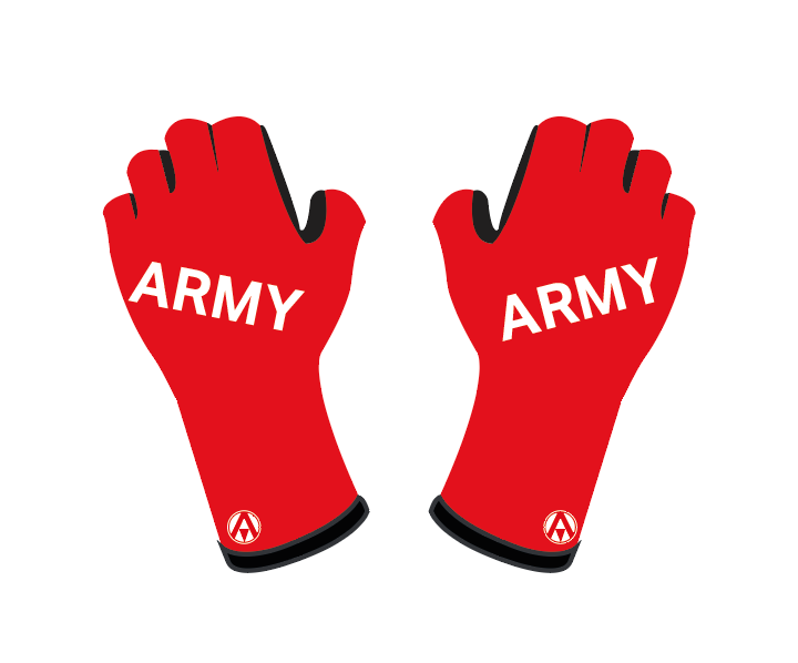 ARMY TRI LONG CUFF RACE GLOVES