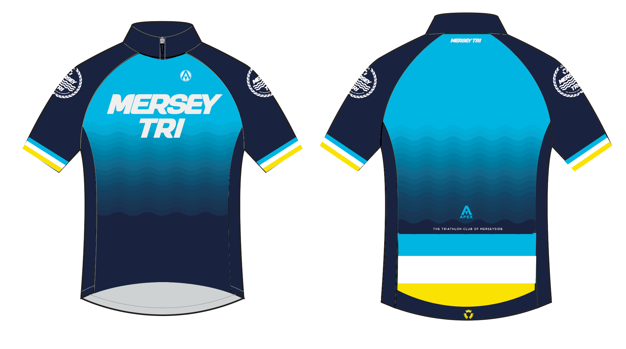 MERSEY TRI TEAM SS JERSEY - KIDS