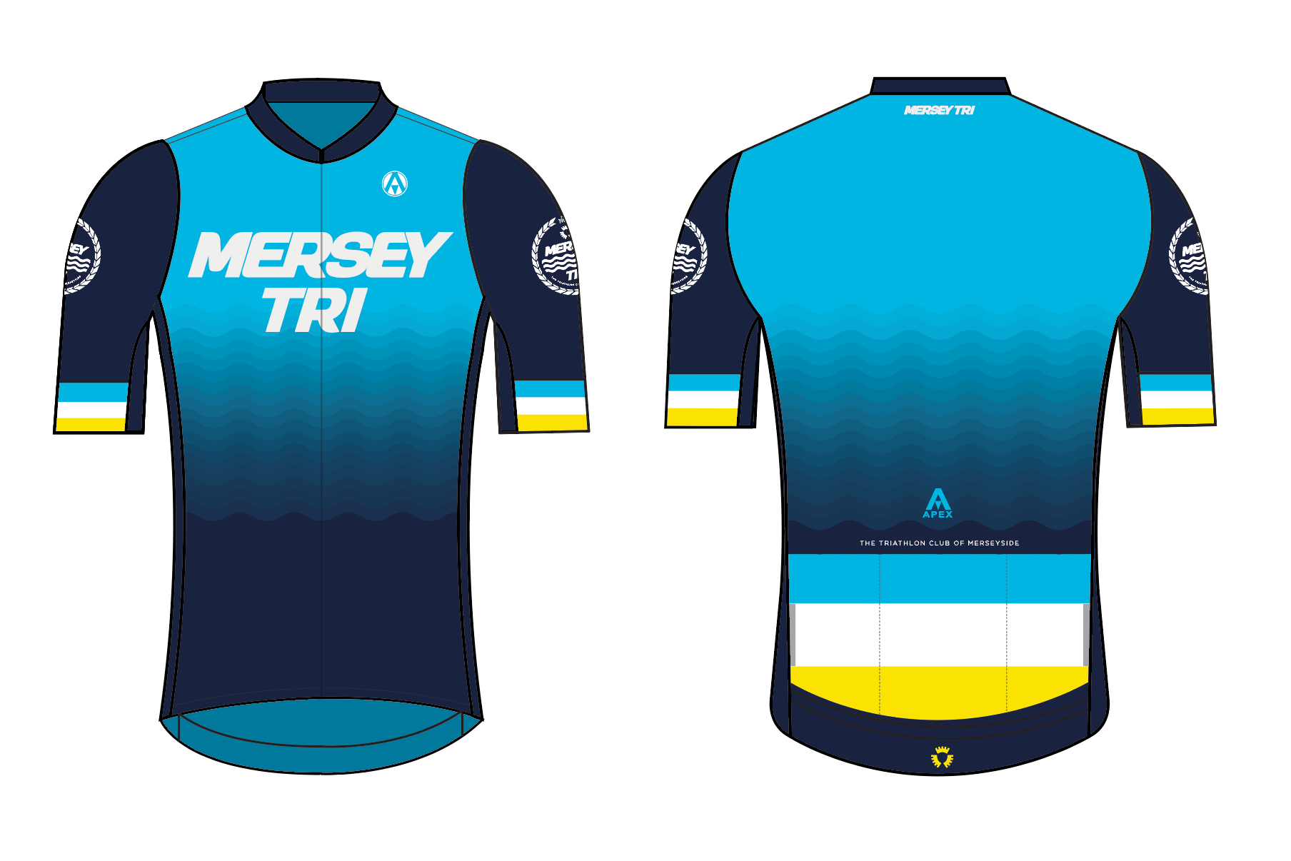 MERSEY TRI PRO SHORT SLEEVE JERSEY