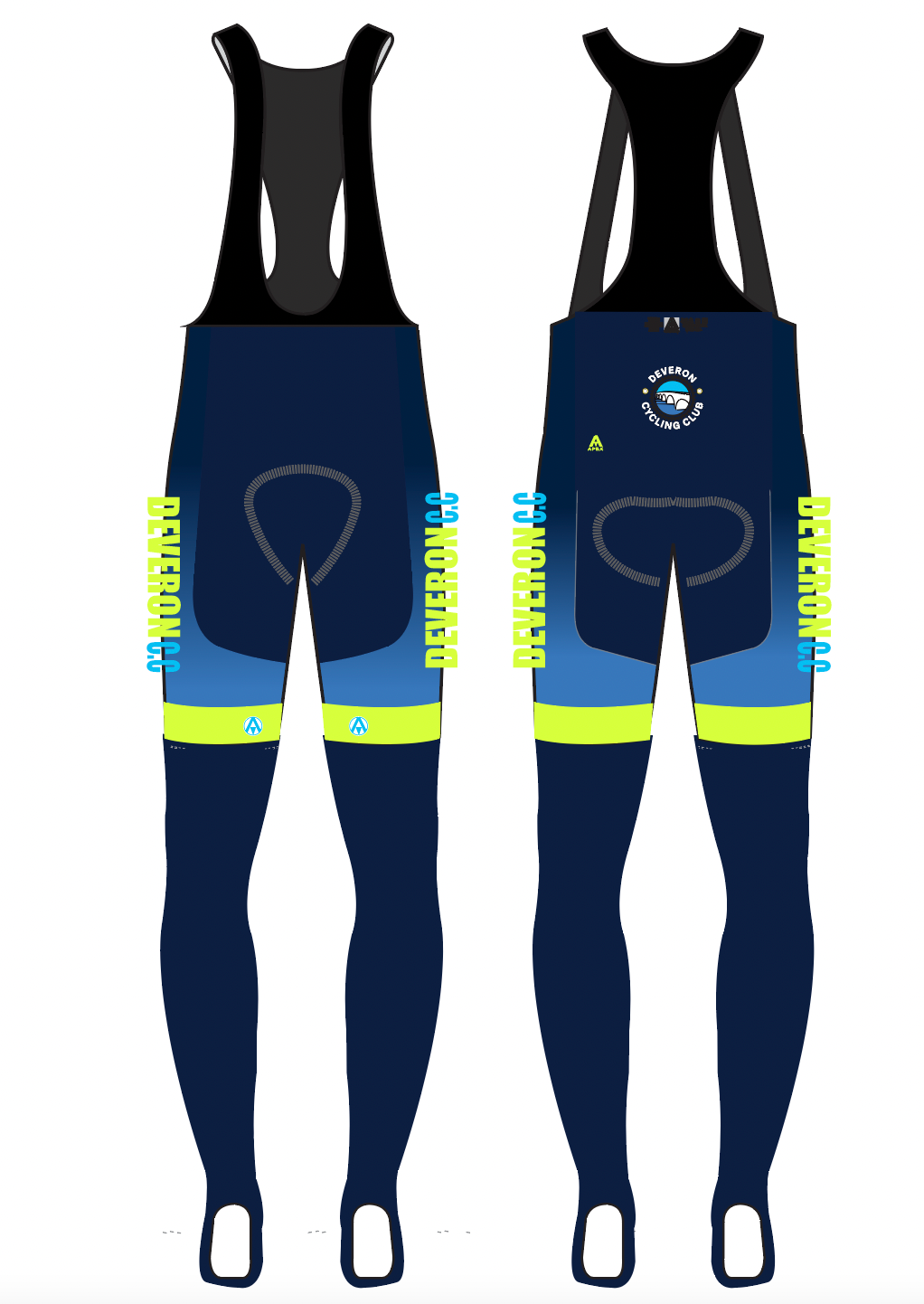 DEVERON CC TEAM BIB TIGHTS