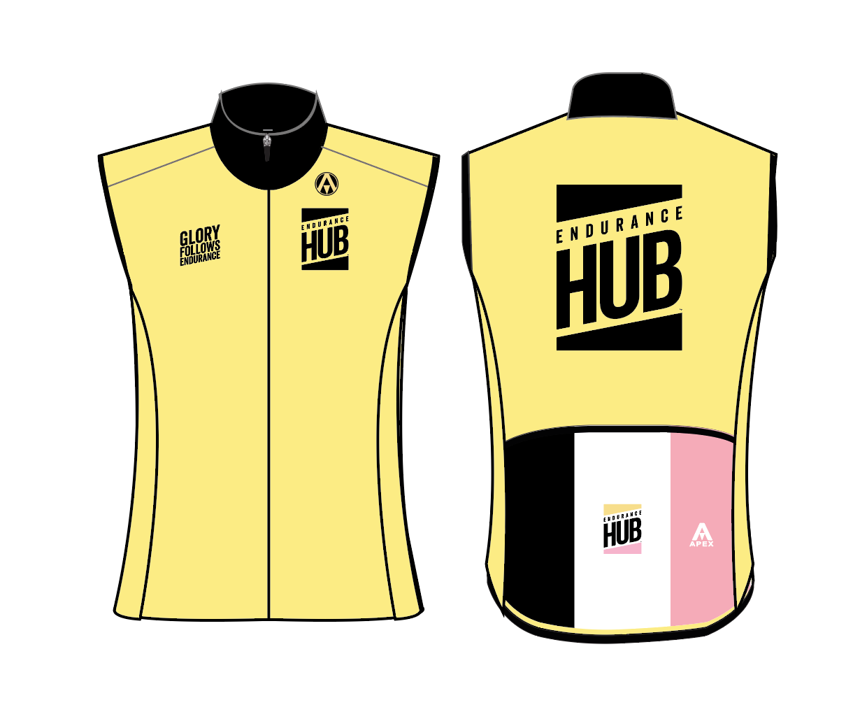 ENDURANCE HUB PRO GILET - YELLOW