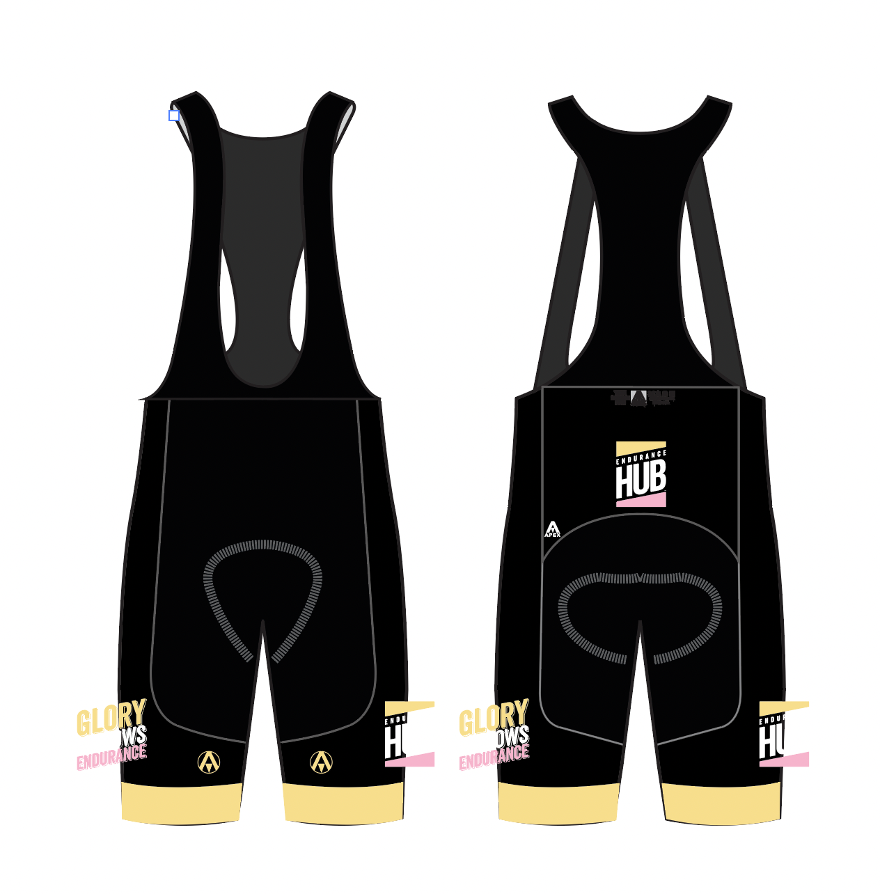 ENDURANCE HUB TEAM BIB SHORTS