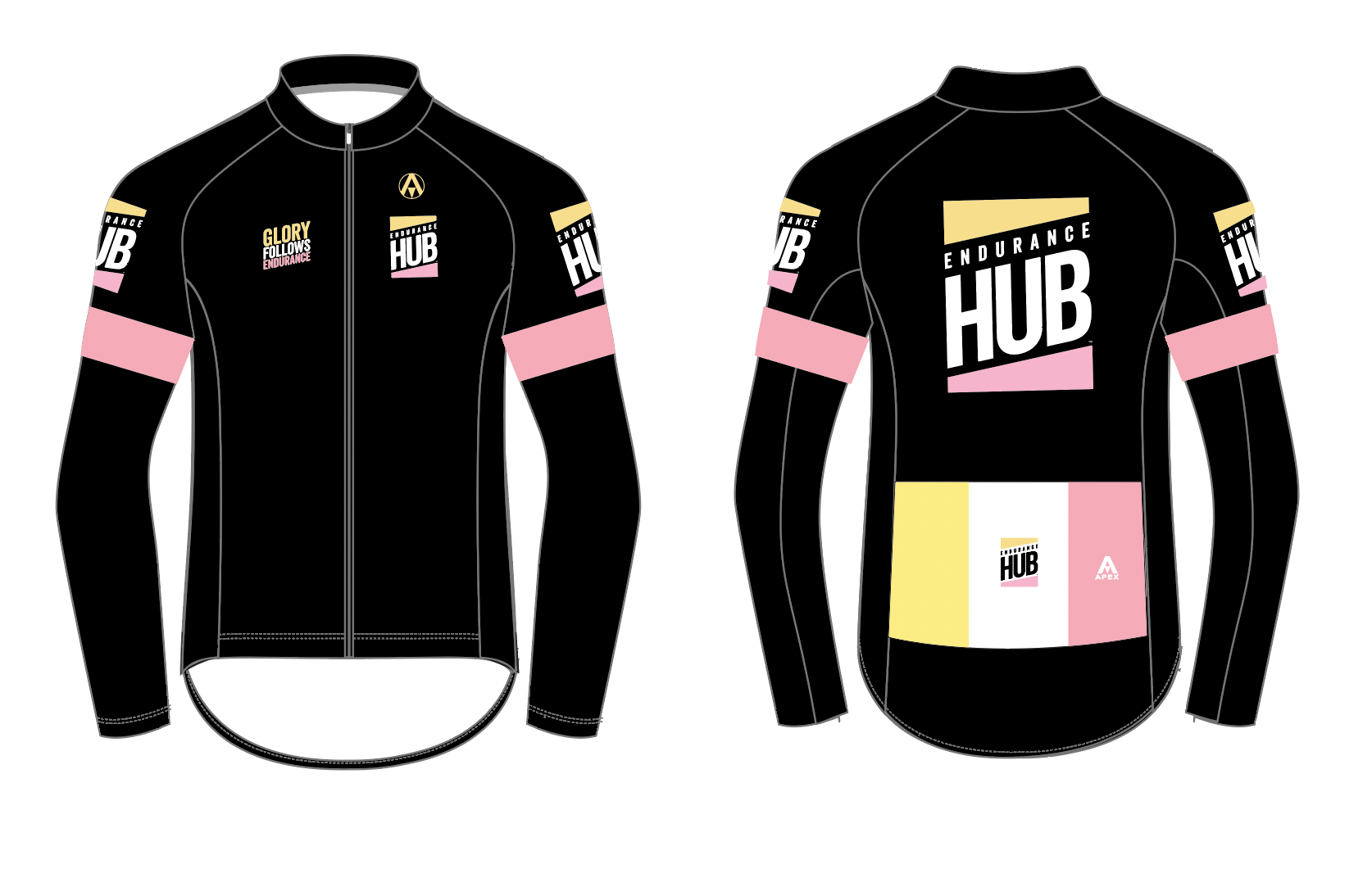 ENDURANCE HUB PRO MISTRAL JACKET - BLACK